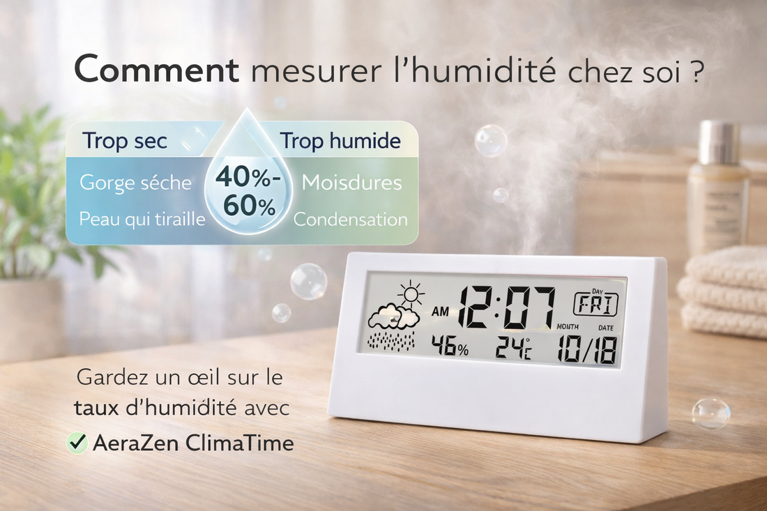 Comment mesurer l’humidité chez soi (et pourquoi c’est important)