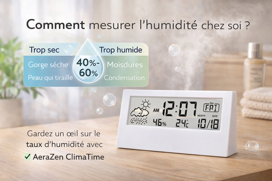 Comment mesurer l’humidité chez soi (et pourquoi c’est important)