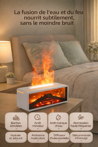 Humidificateur Ultrasonique AeraZen Flamora