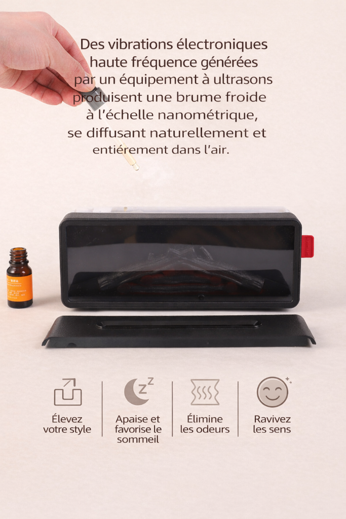 Humidificateur Ultrasonique AeraZen Flamora