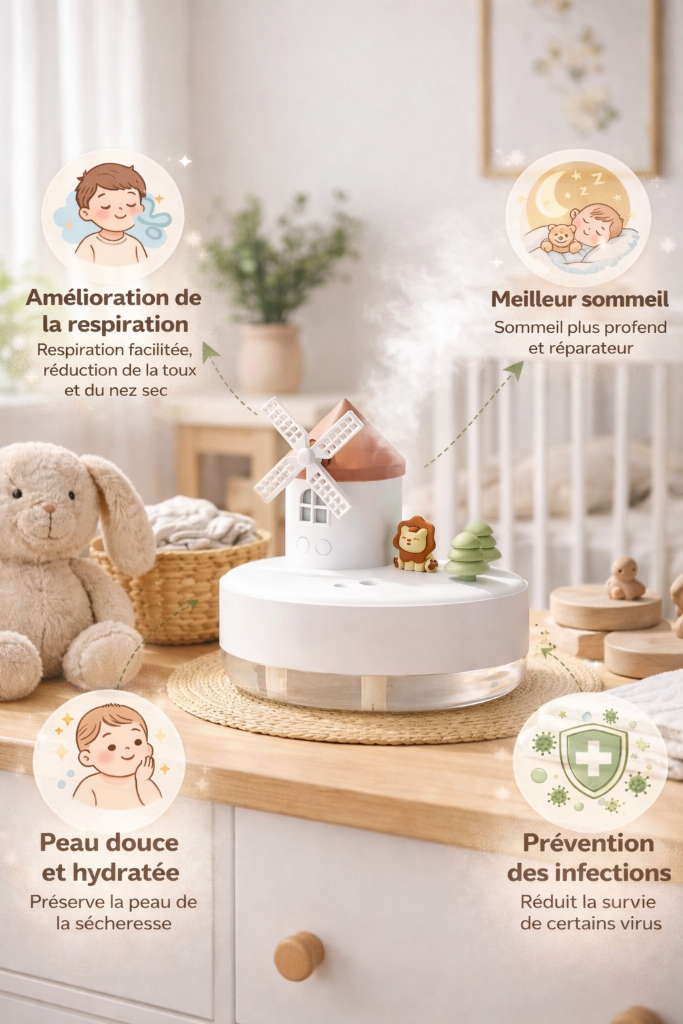Humidificateur Ultrasonique AeraZen LullaMist