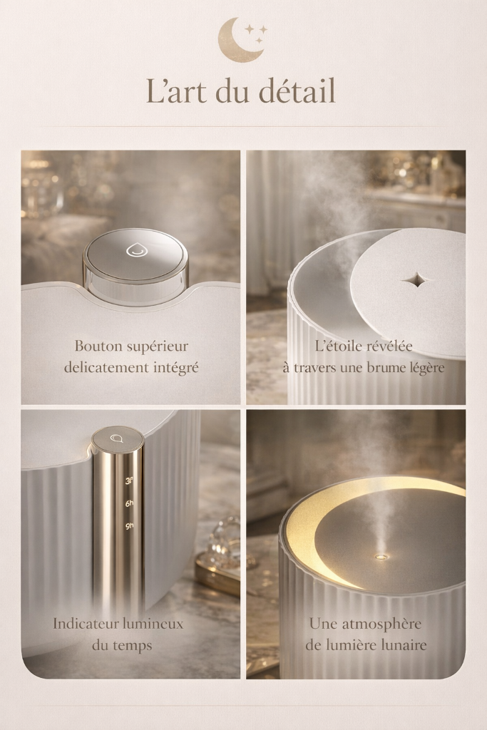 Humidificateur Ultrasonique AeraZen Luna