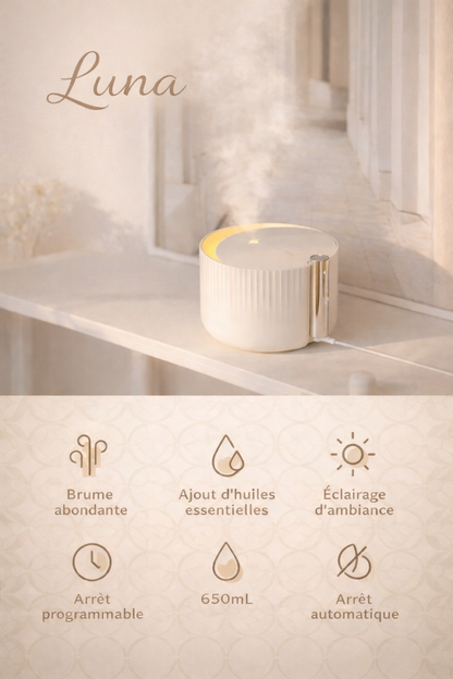Humidificateur Ultrasonique AeraZen Luna