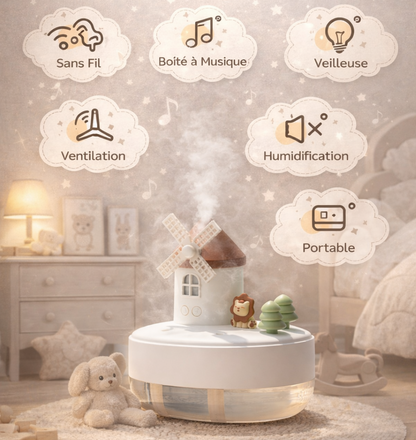 Humidificateur Ultrasonique AeraZen LullaMist