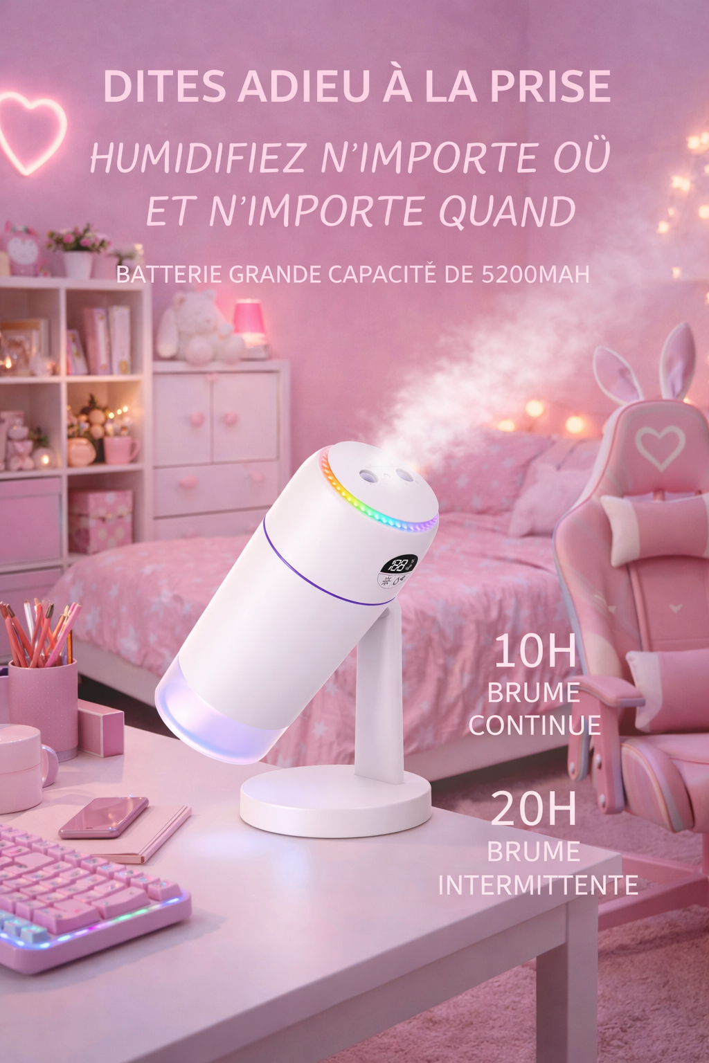 Humidificateur Ultrasonique AeraZen AeraSpin